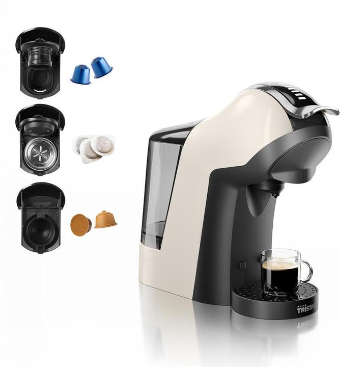 Actual product image Tristar Capsule maker nespresso compatible CM-2301 Multi 3in1 19bar (EU plug)