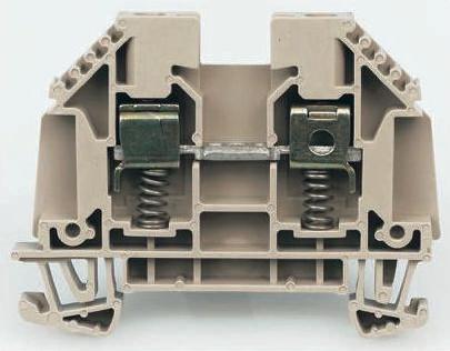 Image du produit Weidmüller WDU 4 SL/EN spring-loaded terminal,32A