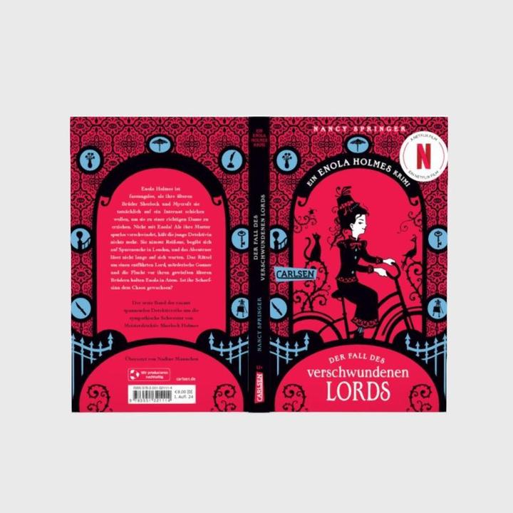 Produktbild Enola Holmes: Der Fall des verschwundenen Lords (Deutsch, Nancy Springer, 2024)