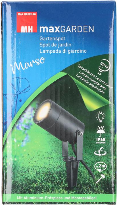 Produktbild Max Hauri maxGARDEN Gartenspot ALU IP65 Marso (345 lm, GU10, IP65)