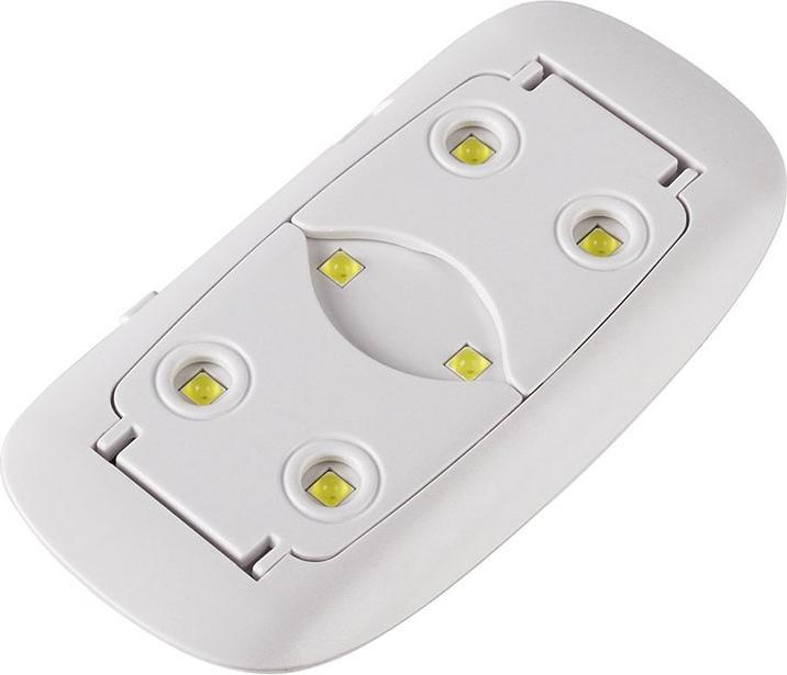 Immagine prodotto JTI Mini lampada LED UV per unghie, bianca