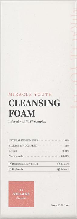 Produktbild Village 11 Factory Miracle youth cleansing foam (Schaum, 100 ml)