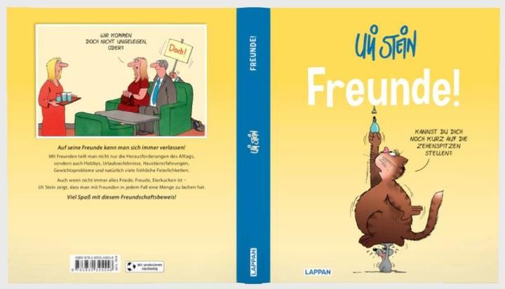 Produktbild Uli Stein Cartoon-Geschenke: Freunde! (Deutsch, Uli Stein, 2024)