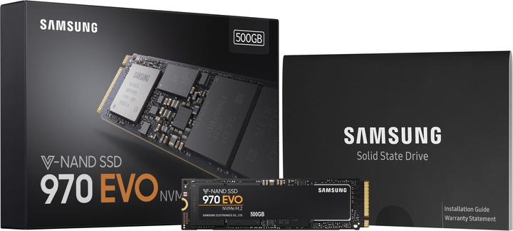 Actual product image Samsung 970 Evo (500 GB, M.2 2280)