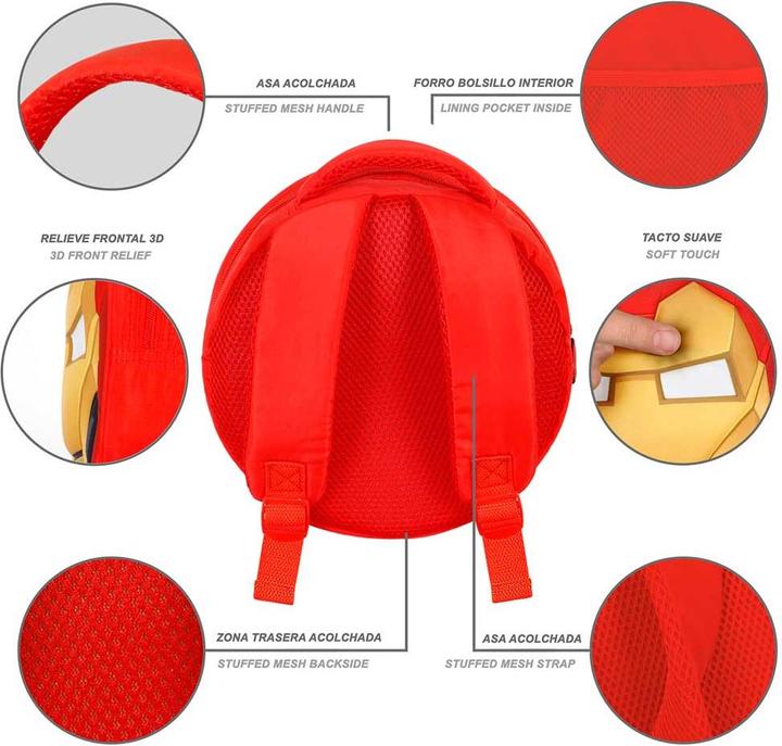 Actual product image Karactermania Emoji Backpack Send (4 l)