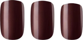 Produktbild KISS Gel Fantasy Nail Kit - Absolutely Fabulous (Kunstnägel, Durchsichtig, Bordeaux)