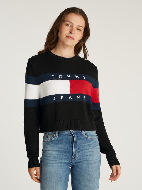 Produktbild Tommy Jeans Tjw Center Flag Sweater Ext (L)