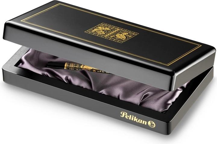 Produktbild Pelikan Füllhalter M700 Toledo B Etui (Schwarz, Gold, Grün, 1 x)