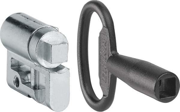 Hager HAG MES-PHZ4K8 Insert demi-cylindre profilé 4-kt 8mm