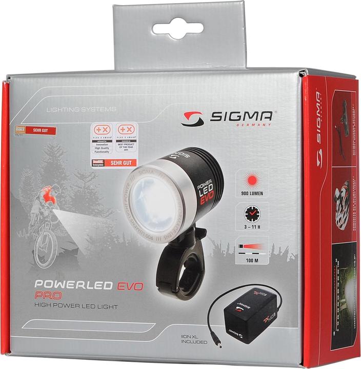 Image du produit Sigma Sport Kit Powerled Evo Pro (900 lm, 150 lm)