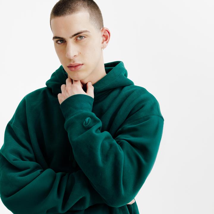Produktbild Decathlon Sweatshirt Herren Oversized - grün (XS)