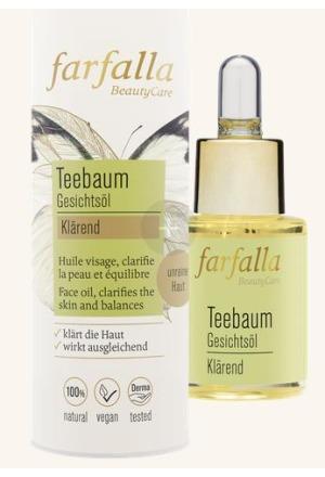 Image du produit Farfalla Klärendes Gesichtsöl Teebaum (15 ml, Huile visage)
