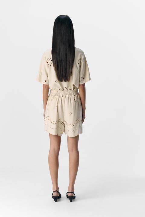 Produktbild Object Broderie Anglaise Shorts (38)
