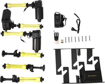 Produktbild Falcon Eyes StudioKing Hintergrundsystem Elektrisch B-3WE (272 cm, 293 cm)