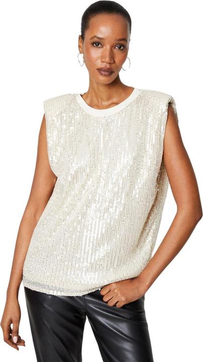 Image du produit Principles Top à épaules rembourrées à paillettes Femmes/Ladies (36 D)