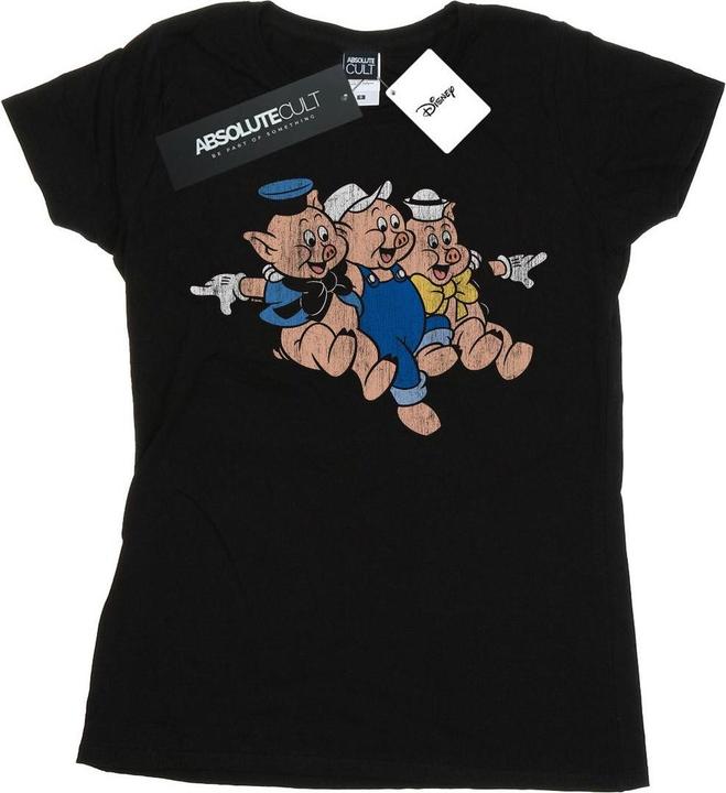Image du produit Disney - T-shirt THREE LITTLE PIGS JUMP - Femme (M)