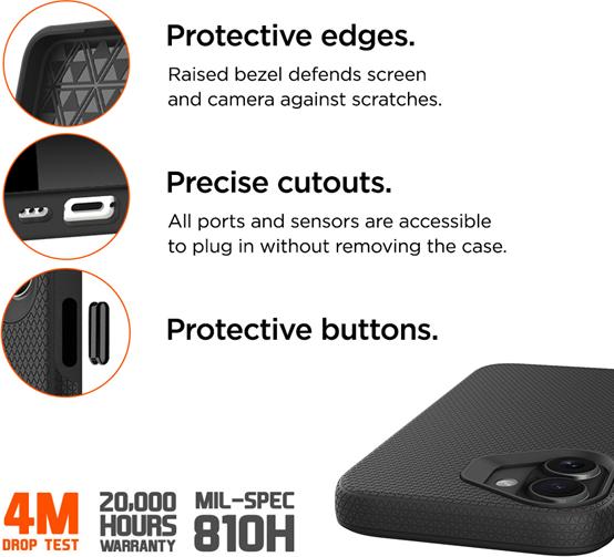 Actual product image Eiger North Case (Apple iPhone 16)
