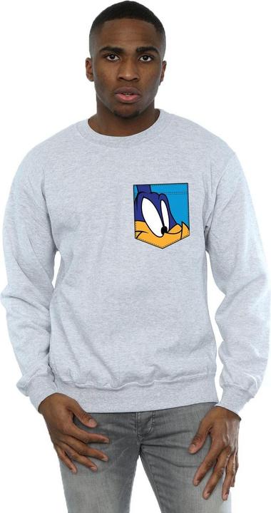 Produktbild Looney Tunes Road Runner Face Faux Pocket Sweatshirt (3XL)