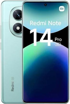 Actual product image Xiaomi Redmi Note 14 Pro 5G (512 GB, Coral Green, 6.67", Dual SIM, 200 Mpx, 5G)
