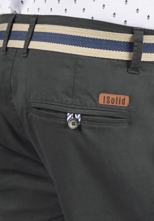 Immagine prodotto Solid Monty Pantaloncini Chino Shorts Panno Corti Da Uomo con cintura elasticizzato Regular- Fit (M)