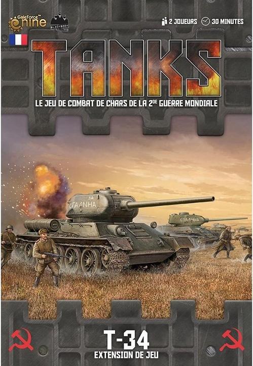 Actual product image Gale Force Nine Tanks - Game Extension T-34 (French)