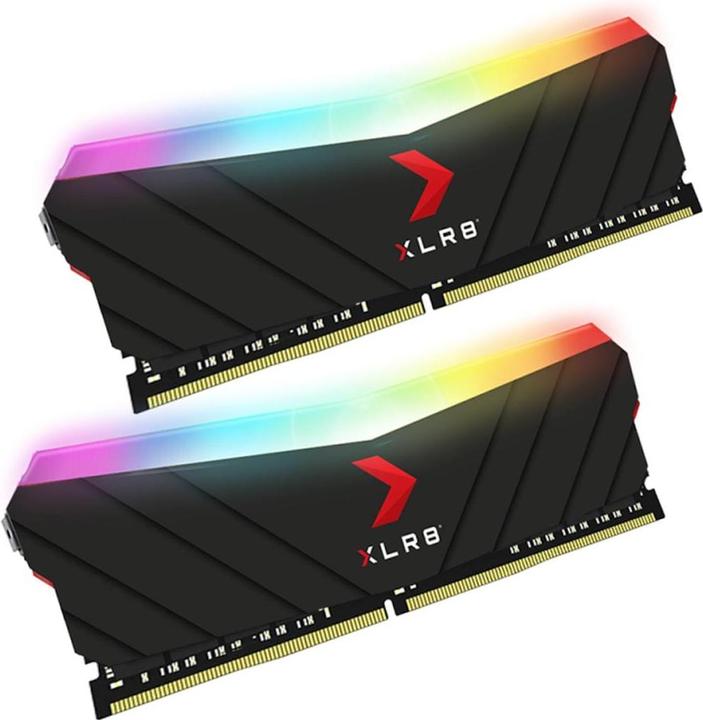 Image du produit PNY Electronics XLR8 RGB (2 x 8GB, 3200 MHz, RAM DDR4, DIMM)