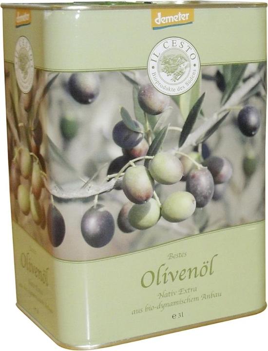 Actual product image Il Cesto GB Extra virgin olive oil - tin can (3000 ml)