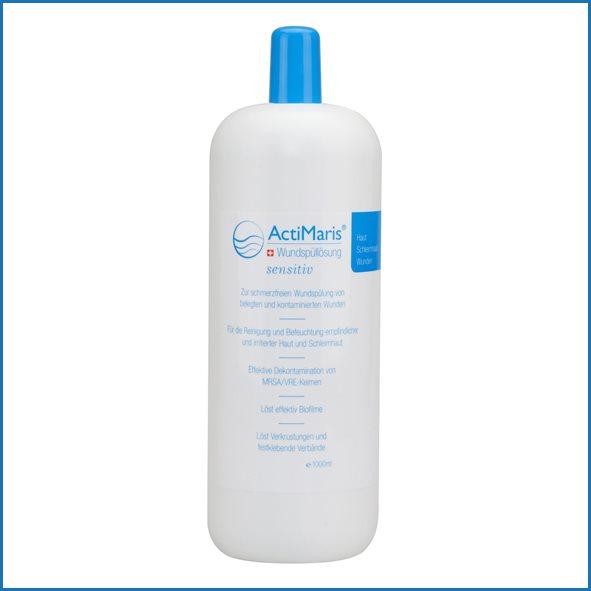 Actual product image ActiMaris sensitive Wound Irrigation Solution Solvent (1000 ml, Liquid)