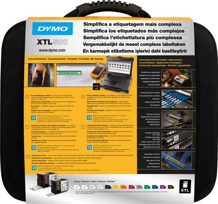 Actual product image Dymo XTL 500 54 mm Label Maker Kit (300 dpi)