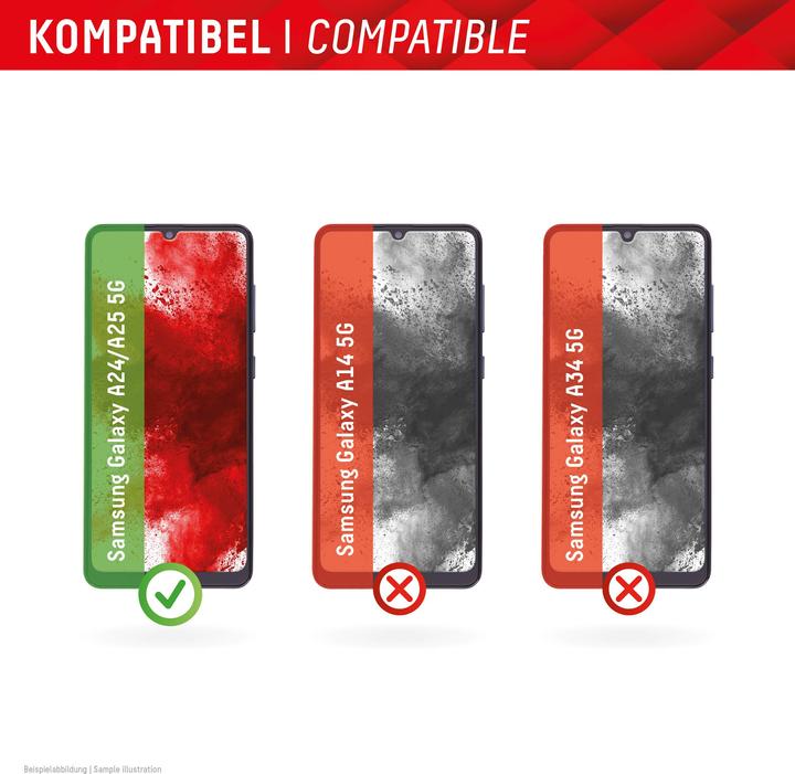 Productafbeelding Displex Smart Glass, Displayschutzfolie (1 Stuk, Samsung Galaxy A24, Samsung Galaxy A25 5G)