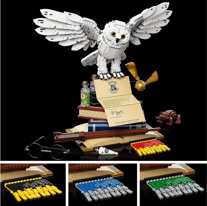 Produktbild LEGO Hogwarts Ikonen - Sammler-Edition (76391, LEGO Harry Potter, LEGO Seltene Sets)