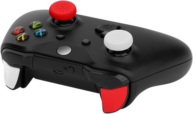 Actual product image Gioteck Sniper thumb grips for Xbox controller (Xbox One X, Xbox One S, Xbox Series S, Xbox Series X)