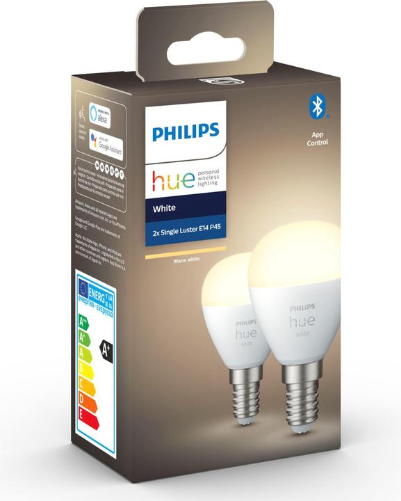 Productafbeelding Philips Hue Hue kroonluchter (E14, 5.70 W, 470 lm, 2 x, G)