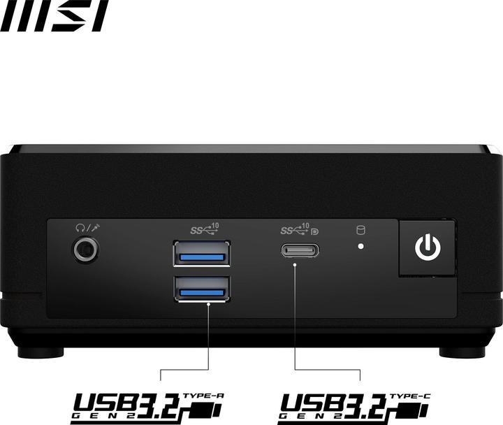 Immagine prodotto MSI Cubi N ADL-007DE (Intel N100, 4 GB, 128 GB, Grafica Intel UHD)