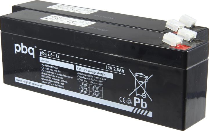 Actual product image XCell Lead-acid battery suitable for Hill Rom/ Liko ceiling hoist Likorall 200,240 - 31290007 (2 pcs., 2600 mAh, Rechargeable battery)