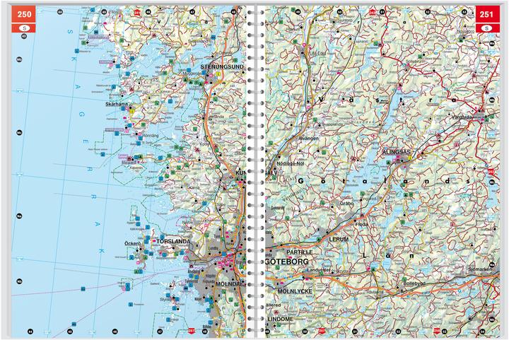 Immagine prodotto Scandinavia, atlante automobilistico 1:200.000 - 1:400.000, freytag & berndt