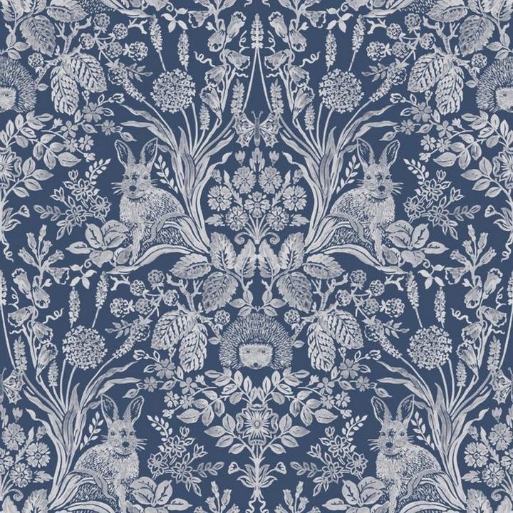 World of Wallpaper Tapete Harlen Woodland Damast (53.5 x 978.5 cm)