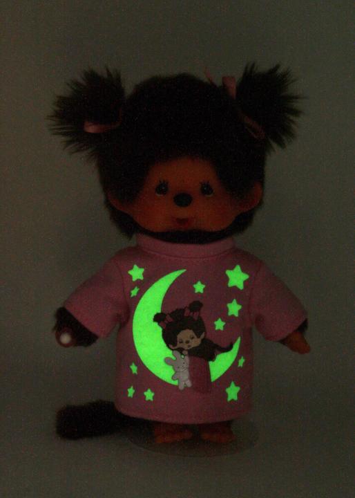 Immagine prodotto Monchhichi Ragazza fosforescente nel buio (20 cm)