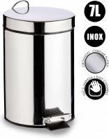 Image du produit Berilo Poubelle à pédale inox 7l (7 l)