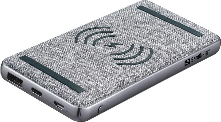 Image du produit Sandberg 10000 PD20W+Wireless (10000 mAh, 20 W, 37 Wh)