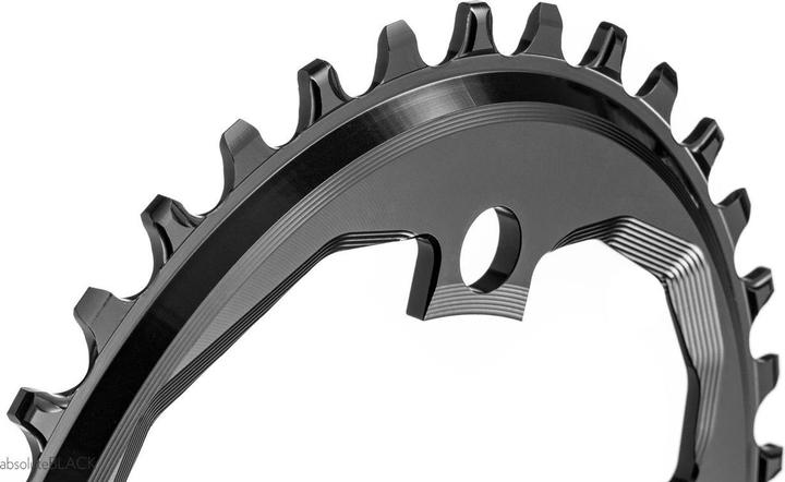 Produktbild AbsoluteBLACK OVAL for Sram APEX 1X 110/4 (38)
