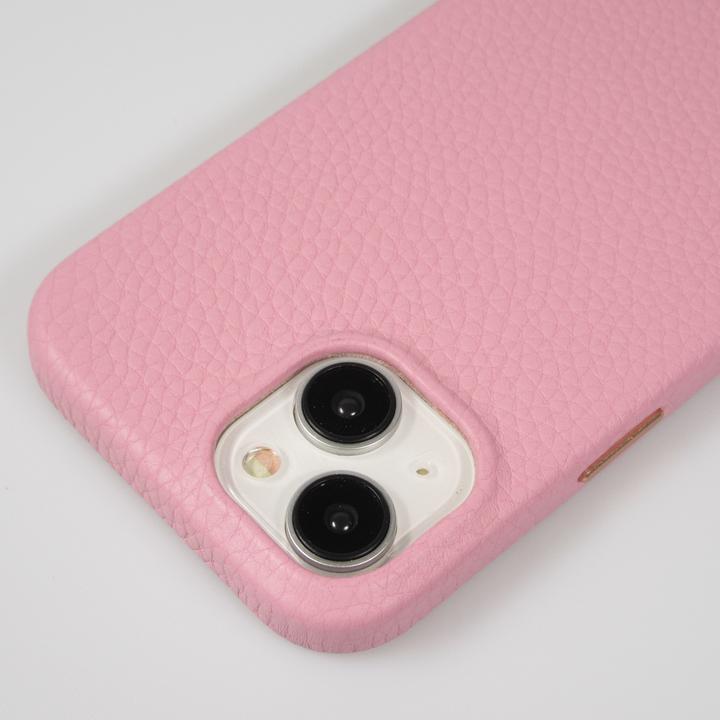 Produktbild PhoneLook Hülle Vollständig genarbtes Luxuskalbsleder mit Metallknöpfen und MagSafe (Apple iPhone 15)