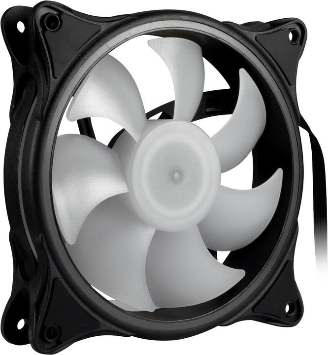 Actual product image Intertech Inter-Tech Fan 120*120*25 ARGUS RGB-FAN SET RS-08, 3X retail (120 mm, 3 x)