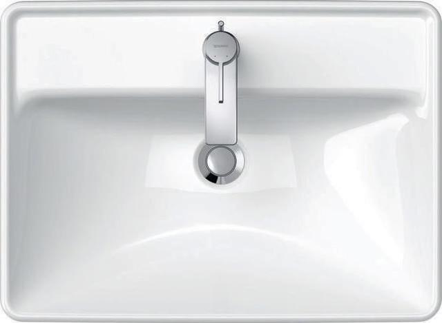 Produktbild Duravit Einbauwaschtisch D-NEO 600x435mm m ÜL m HLB 1 Hahnloch weiss (Einbauspüle, 43.50 cm, 60 cm)