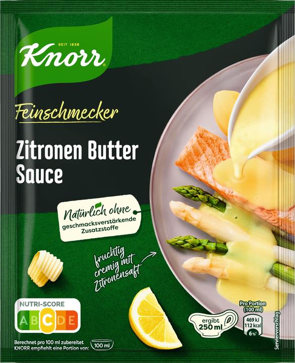 Knorr Gourmet Lemon Butter Sauce 1/4l (52 g)