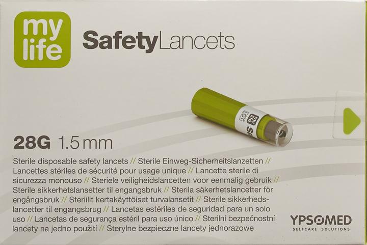 Produktbild Mylife SafetyLancets Sicherheitslanzetten 28G (Lanzette)
