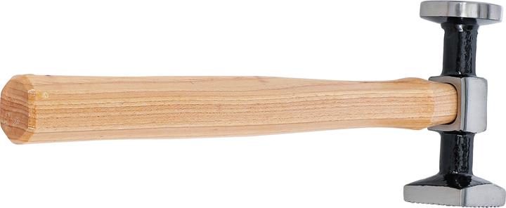 Immagine prodotto BGS Martello da carrozzeria testa rotonda, piatta / testa quadrata, piatta (660 g)