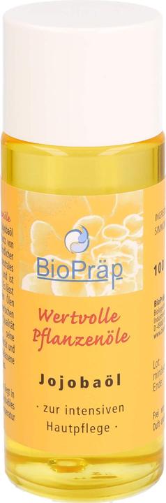 Immagine prodotto BioPräp Olio di jojoba spremuto a freddo Buxus chinensis, 100 ml di olio (Olio corpo, 100 ml)