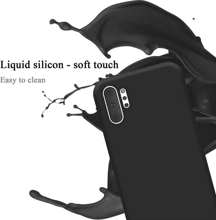 Actual product image Cadorabo TPU Liquid Silicone Case Cover (Samsung Galaxy Note 10 Plus, Samsung Galaxy Note 10 Pro)