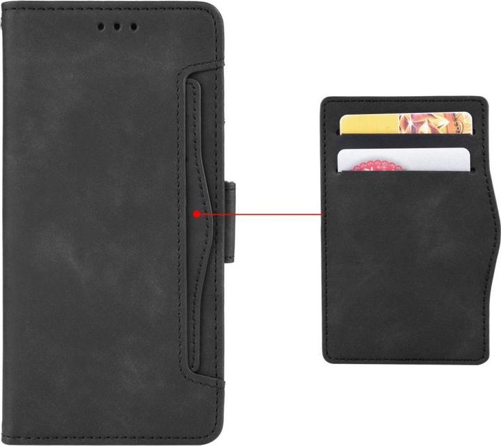 Actual product image Cover-Discount Galaxy A32 5G - Case with many card slots black (Samsung Galaxy A32 5G)